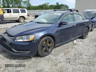 2012 Volkswagen Passat SE z VIN 1VWBP7A37CC090513, wystawiony jako Copart lot #53962015 z przebiegiem 173 727 mil mil oraz Szkoda całkowita • Salvage title. Historia ofert i sprzedaży dostępna na DreamBid. Obrazek 1.
