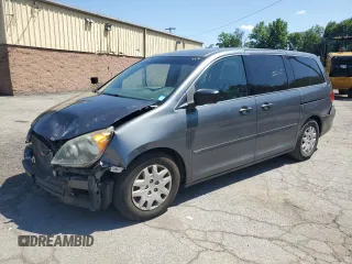 2010 Honda Odyssey LX with VIN 5FNRL3H22AB062721, listed as a Copart auction lot 62379995 with 138,080 mi miles and Salvage title. Bid and sale history available at DreamBid. Image 1.