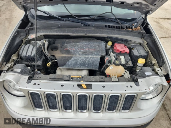 2018 Jeep Renegade Latitude with VIN ZACCJABB5JPG99197, listed as a Copart auction lot 61562795 with 134,152 mi miles and Salvage title. Bid and sale history available at DreamBid. Image 12.