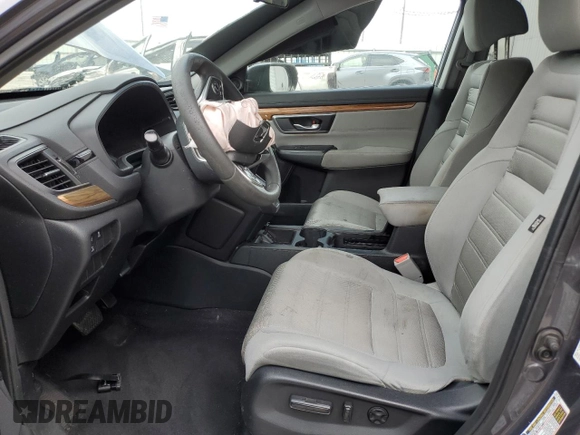 2018 Honda CR-V EX with VIN 7FARW1H58JE003313, listed as a Copart auction lot 46447155 with Not Provided miles and Salvage Title. Bid and sale history available at DreamBid. Image 7.