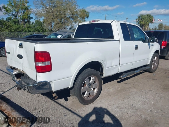 2006 Ford F-150 XL with VIN 1FTPX12V36NB07936, listed as a IAAI auction lot 41624881 with 219,011 mi miles. Bid and sale history available at carsss.com. Image 4.