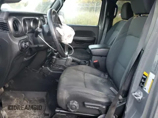 2021 Jeep Wrangler Unlimited Sport Altitude with VIN 1C4HJXDN8MW740980, listed as a Copart auction lot 77429934 with 71,961 mi miles and Salvage title. Bid and sale history available at DreamBid. Image 7.