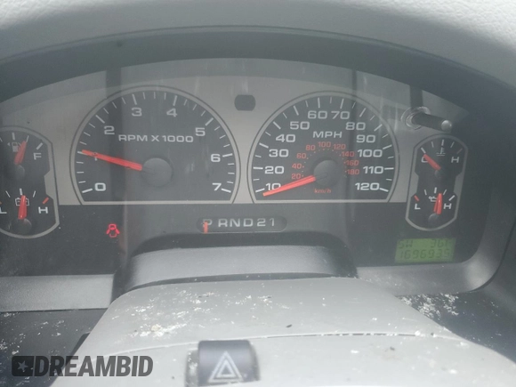 2006 Ford F-150 XLT with VIN 1FTPX14556FA61226, listed as a Copart auction lot 50329635 with 169,693 mi miles and Salvage Title. Bid and sale history available at carsss.com. Image 9.