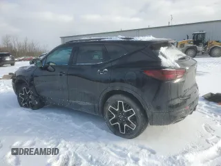 2024 Chevrolet Blazer RS with VIN 3GNKBKRS4RS181104, listed as a Copart auction lot 44614225 with 10,494 mi miles and Salvage title. Bid and sale history available at DreamBid. Image 2.