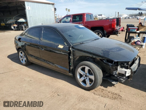2017 Audi A3 Sedan Premium with VIN WAUAUGFF0H1061896, listed as a Copart auction lot 59902773 with 61,536 mi miles. Bid and sale history available at carsss.com. Image 4.