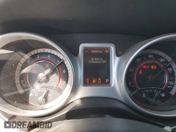 2014 Dodge Journey SXT with VIN 3C4PDCBB4ET124849, listed as a Copart auction lot 48590625 with 196,357 mi miles and Salvage Title. Bid and sale history available at DreamBid. Image 9.