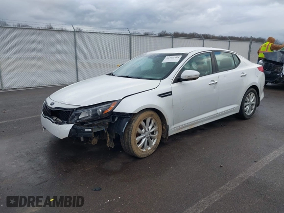2015 Kia Optima EX with VIN 5XXGN4A7XFG429821, listed as a IAAI auction lot 41707204 with 134,383 mi miles. Bid and sale history available at carsss.com. Image 17.