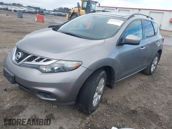 2011 Nissan Murano SL with VIN JN8AZ1MU2BW066230, listed as a IAAI auction lot 41187816 with 135,774 mi miles and . Bid and sale history available at DreamBid. Image 2.