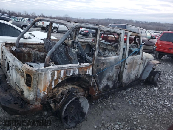 2007 Jeep Wrangler Unlimited Rubicon with VIN 1J4GA691X7L136438, listed as a Copart auction lot 85006784 with Not provided miles and Non repairable. Bid and sale history available at DreamBid. Image 3.
