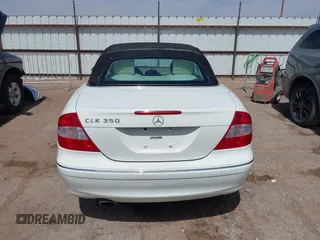 2007 Mercedes-Benz CLK 3.5L with VIN WDBTK56F47T075999, listed as a IAAI auction lot 41915608 with 164,654 mi miles. Bid and sale history available at carsss.com. Image 16.