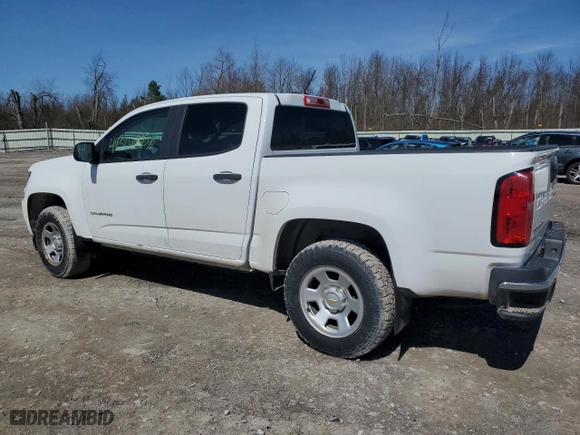 2021 Chevrolet Colorado 4WD Work Truck with VIN 1GCGTBEN1M1187433, listed as a Copart auction lot 49524175 with 192,312 mi miles and Salvage Title. Bid and sale history available at carsss.com. Image 2.