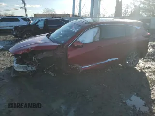2019 Acura RDX Technology with VIN 5J8TC2H54KL030945, listed as a Copart auction lot 85881514 with Not provided miles and Salvage title. Bid and sale history available at DreamBid. Image 1.