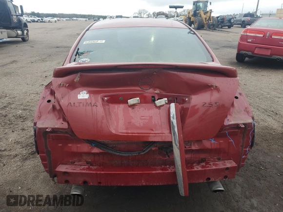 2007 Nissan Altima 2.5 with VIN 1N4AL21E17N407510, listed as a Copart auction lot 44767725 with 186,527 mi miles and Salvage Title. Bid and sale history available at carsss.com. Image 6.