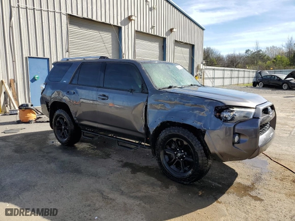 2014 Toyota 4Runner SR5 with VIN JTEZU5JR6E5069965, listed as a Copart auction lot 49981255 with 147,141 mi miles and Salvage Title. Bid and sale history available at carsss.com. Image 4.
