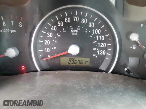 2007 Kia Sedona EX with VIN KNDMB233876188514, listed as a Copart auction lot 47544355 with 236,761 mi miles and Salvage Title. Bid and sale history available at DreamBid. Image 9.