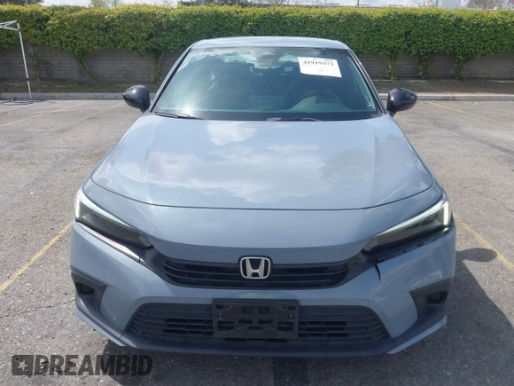 2022 Honda Civic Sedan Sport with VIN 2HGFE2F52NH601425, listed as a IAAI auction lot 41919373 with 42,806 mi miles. Bid and sale history available at carsss.com. Image 11.