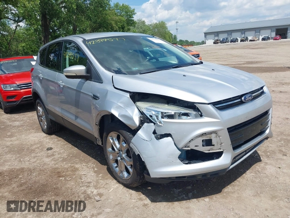 2013 Ford Escape SEL z VIN 1FMCU9H94DUD19842, wystawiony jako IAAI lot #42399577 z przebiegiem 176 257 mil mil oraz . Historia ofert i sprzedaży dostępna na DreamBid. Obrazek 6.
