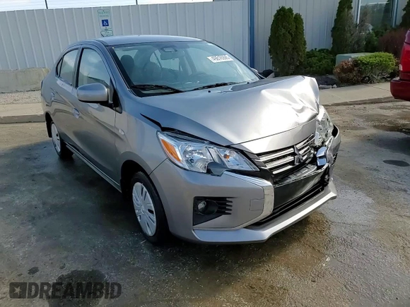 2022 Mitsubishi Mirage ES z VIN ML32FUFJ8NHF05636, wystawiony jako Copart lot #49816995 z przebiegiem 19 133 mil mil oraz Szkoda całkowita • Salvage title. Historia ofert i sprzedaży dostępna na DreamBid. Obrazek 13.