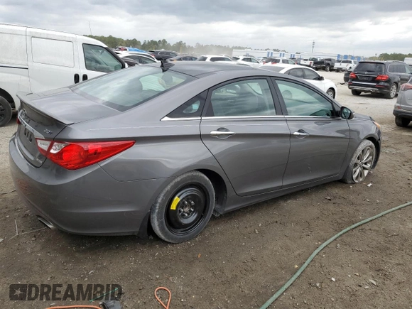 2012 Hyundai Sonata Limited with VIN 5NPEC4AB1CH469982, listed as a Copart auction lot 49696665 with 40,135 mi miles and Salvage Title. Bid and sale history available at DreamBid. Image 3.