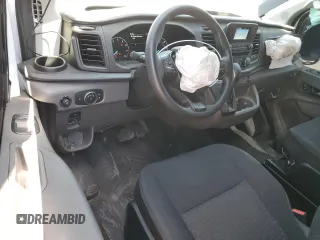 2021 Ford Transit Cargo with VIN 1FTBR1Y85MKA82588, listed as a Copart auction lot 53712195 with 37,431 mi miles and Salvage title. Bid and sale history available at DreamBid. Image 8.