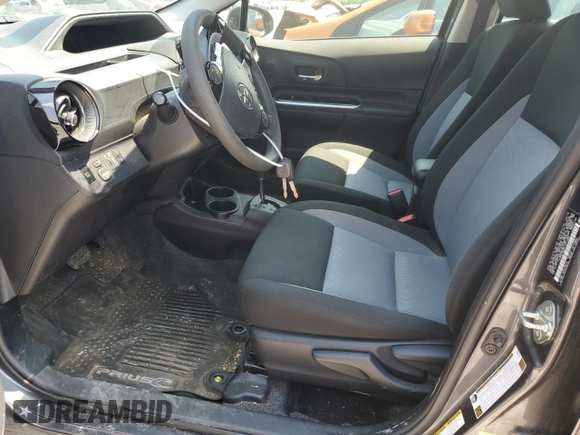 2018 Toyota Prius One z VIN JTDKDTB34J1614261, wystawiony jako Copart lot #56463545 z przebiegiem 65 342 mil mil oraz Szkoda całkowita • Salvage title. Historia ofert i sprzedaży dostępna na DreamBid. Obrazek 7.