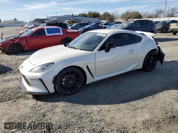 2023 Toyota GR86 Premium with VIN JF1ZNBF15P8764271, listed as a Copart auction lot 43084845 with 10,585 mi miles and Salvage Title. Bid and sale history available at carsss.com. Image 1.