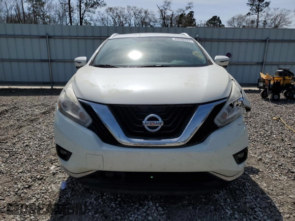 2017 Nissan Murano S with VIN 5N1AZ2MG4HN165914, listed as a Copart auction lot 49590295 with 125,084 mi miles and Salvage Title. Bid and sale history available at carsss.com. Image 5.