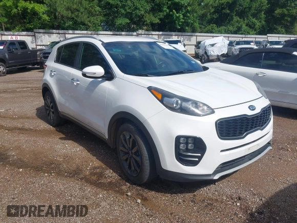 2018 Kia Sportage EX with VIN KNDPN3AC4J7442976, listed as a IAAI auction lot 42443783 with 176,960 mi miles and . Bid and sale history available at DreamBid. Image 1.