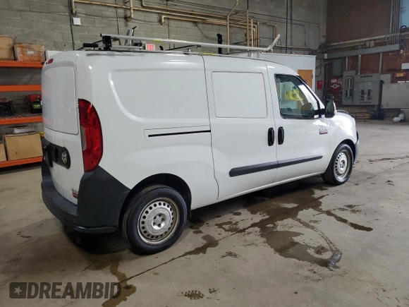2019 Ram ProMaster City Cargo Tradesman z VIN ZFBHRFAB4K6N15095, wystawiony jako Copart lot #51142275 z przebiegiem 87 409 mil mil oraz Czysty tytuł • Clean title. Historia ofert i sprzedaży dostępna na DreamBid. Obrazek 3.