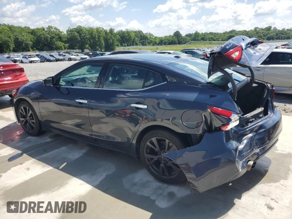 2017 Nissan Maxima S с VIN 1N4AA6AP2HC374786, выставлен на аукционе Copart как лот 57866545 с пробегом 81 959 миль миль и Списание • Salvage title. История ставок и продаж доступна на DreamBid. Изображение 2.