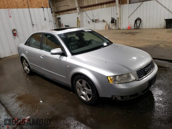 2003 Audi A4 1.8T с VIN WAULC68E83A164339, выставлен на аукционе Copart как лот 59754025 с пробегом 128 434 миль миль и Чистый • Clean title. История ставок и продаж доступна на DreamBid. Изображение 4.
