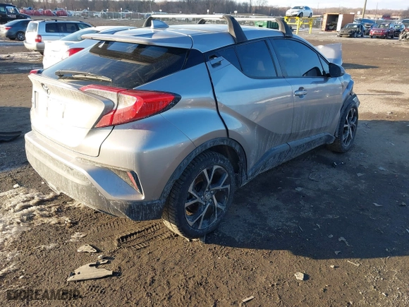 2020 Toyota C-HR LE with VIN NMTKHMBX7LR109333, listed as a IAAI auction lot 41346571 with 53,765 mi miles. Bid and sale history available at carsss.com. Image 4.