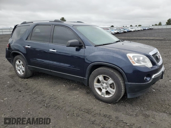 2012 GMC Acadia SL with VIN 1GKKVNED5CJ344932, listed as a Copart auction lot 56881965 with 112,313 mi miles and Salvage title. Bid and sale history available at DreamBid. Image 4.