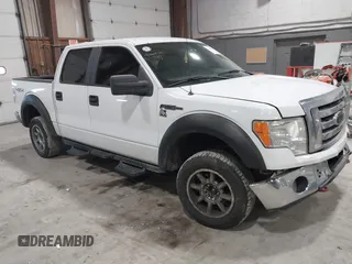 2009 Ford F-150 XL with VIN 1FTPW14V99KC52243, listed as a IAAI auction lot 41500479 with 186,304 mi miles. Bid and sale history available at carsss.com. Image 1.