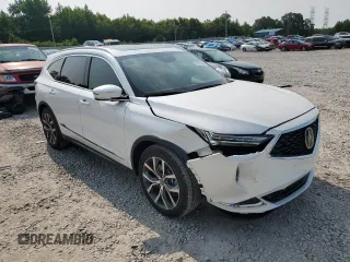 2023 Acura MDX w/Technology Package with VIN 5J8YE1H45PL034138, listed as a Copart auction lot 59973163 with 2,585 mi miles. Bid and sale history available at carsss.com. Image 4.