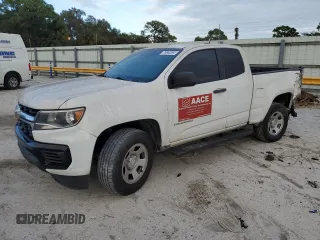 2021 Chevrolet Colorado 4WD Work Truck with VIN 1GCHTBEN3M1193688, listed as a Copart auction lot 76848594 with 101,567 mi miles and Non Repairable. Bid and sale history available at carsss.com. Image 1.