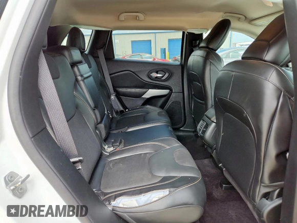 2018 Jeep Cherokee Latitude Plus with VIN 1C4PJMLB0JD609728, listed as a Copart auction lot 59684145 with 54,753 mi miles and Salvage title. Bid and sale history available at DreamBid. Image 11.