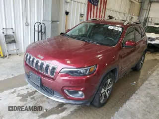 2019 Jeep Cherokee Limited z VIN 1C4PJMDN6KD291821, wystawiony jako Copart lot #58326865 z przebiegiem 66 465 mil mil oraz Szkoda całkowita • Salvage title. Historia ofert i sprzedaży dostępna na DreamBid. Obrazek 1.