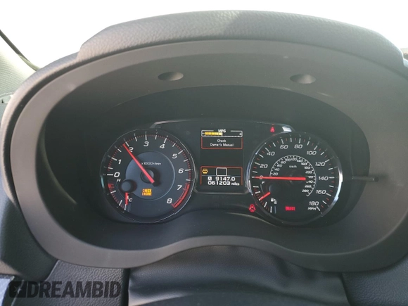 2019 Subaru WRX Premium with VIN JF1VA1C67K9812120, listed as a Copart auction lot 50355755 with 61,203 mi miles and Salvage Title. Bid and sale history available at carsss.com. Image 9.