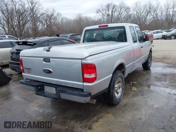 2007 Ford Ranger XL with VIN 1FTYR14U87PA64901, listed as a IAAI auction lot 41532224 with 214,663 mi miles. Bid and sale history available at carsss.com. Image 4.