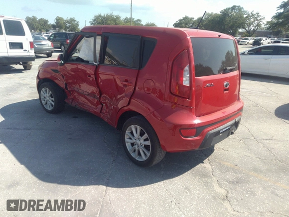 2012 Kia Soul + with VIN KNDJT2A67C7461962, listed as a IAAI auction lot 41429717 with Not Provided miles and . Bid and sale history available at DreamBid. Image 3.