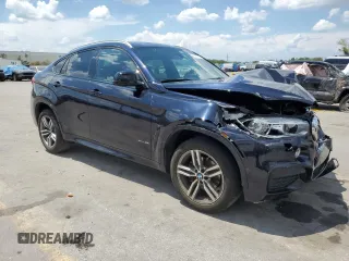 2016 BMW X6 xDrive35i with VIN 5UXKU2C57G0N79187, listed as a Copart auction lot 52973103 with 95,625 mi miles. Bid and sale history available at carsss.com. Image 4.