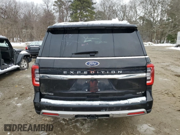 2022 Ford Expedition Max Limited with VIN 1FMJK2AT5NEA27459, listed as a Copart auction lot 44921635 with 19,256 mi miles and Clean title. Bid and sale history available at DreamBid. Image 6.