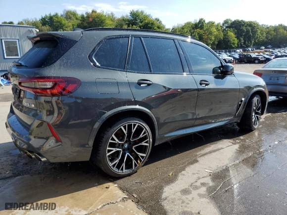 2022 BMW X5 M with VIN 5YMJU0C07N9L15764, listed as a Copart auction lot 68472123 with 0 mi miles. Bid and sale history available at carsss.com. Image 3.