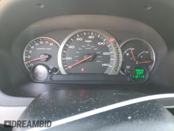 2005 Honda Pilot EX-L with VIN 5FNYF18505B022791, listed as a Copart auction lot 49183525 with 110,113 mi miles and Salvage Title. Bid and sale history available at carsss.com. Image 9.