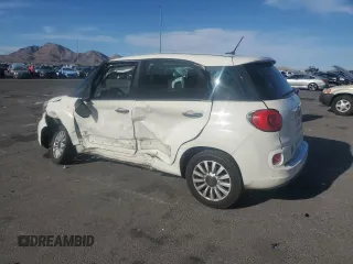2014 FIAT 500L Easy with VIN ZFBCFABH8EZ018871, listed as a Copart auction lot 52770705 with 198,942 mi miles and Salvage Title. Bid and sale history available at DreamBid. Image 2.