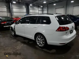 2016 Volkswagen Golf SportWagen TSI S with VIN 3VWC17AU2GM516997, listed as a Copart auction lot 72025333 with 66,515 mi miles. Bid and sale history available at carsss.com. Image 2.