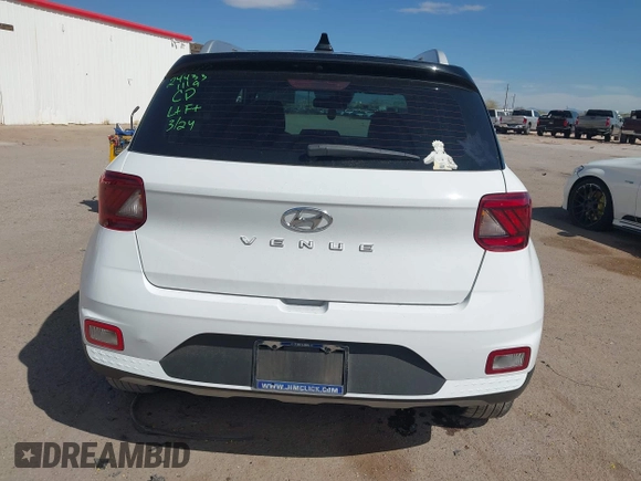 2022 Hyundai Venue SEL with VIN KMHRC8A35NU180027, listed as a IAAI auction lot 41921088 with 69,220 mi miles and . Bid and sale history available at DreamBid. Image 16.