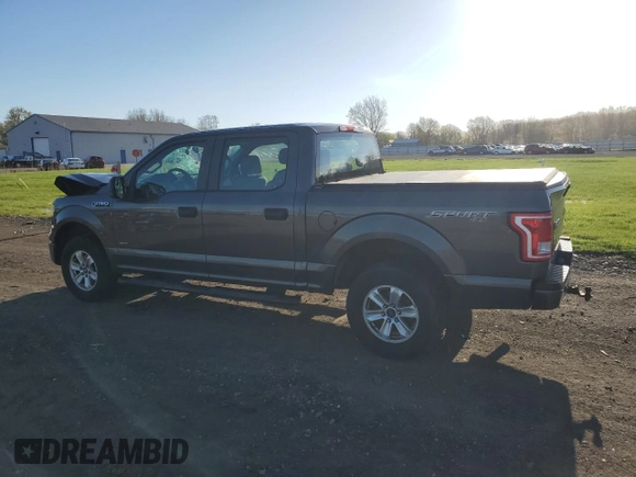 2015 Ford F-150 XLT with VIN 1FTEW1EP1FFC36890, listed as a Copart auction lot 53991525 with 193,847 mi miles and Salvage Title. Bid and sale history available at carsss.com. Image 2.