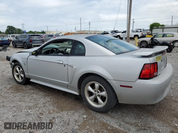 2002 Ford Mustang Standard with VIN 1FAFP40412F190297, listed as a Copart auction lot 61251985 with Not provided miles and Salvage title. Bid and sale history available at DreamBid. Image 2.